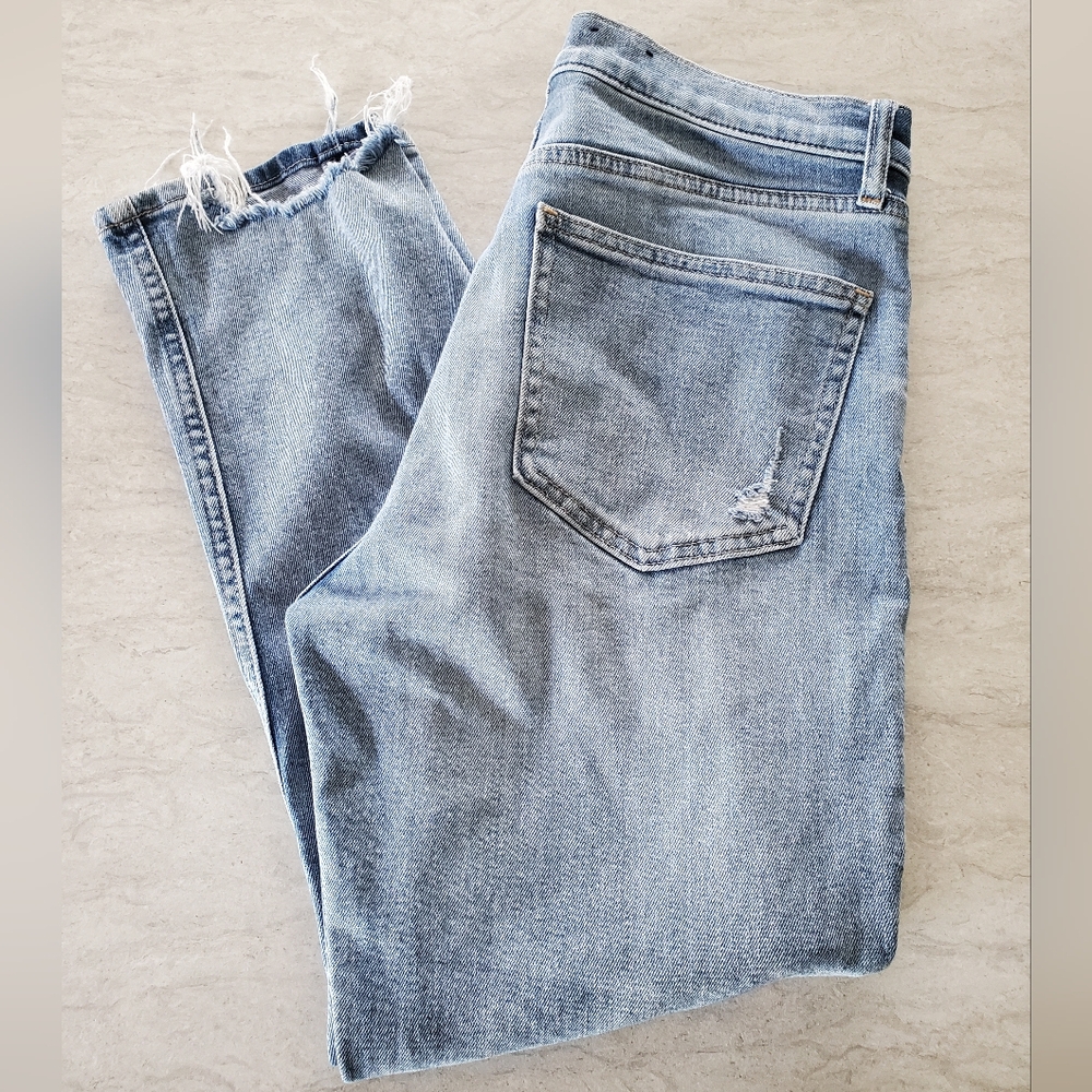 Gap 28 Petite (6 Petite) High Rise Cigarette Jeans